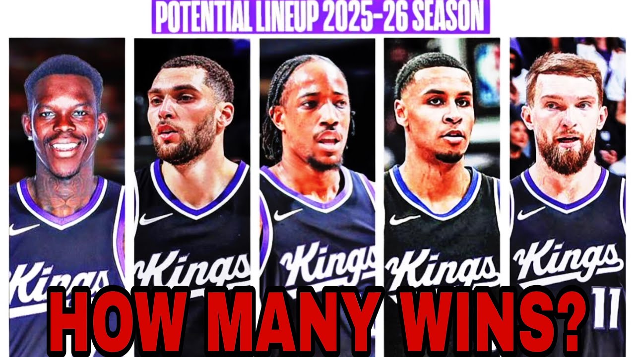 Kings Lineup THE STARTING LINEUP FOR THE SACRAMENTO KINGS - YouTube