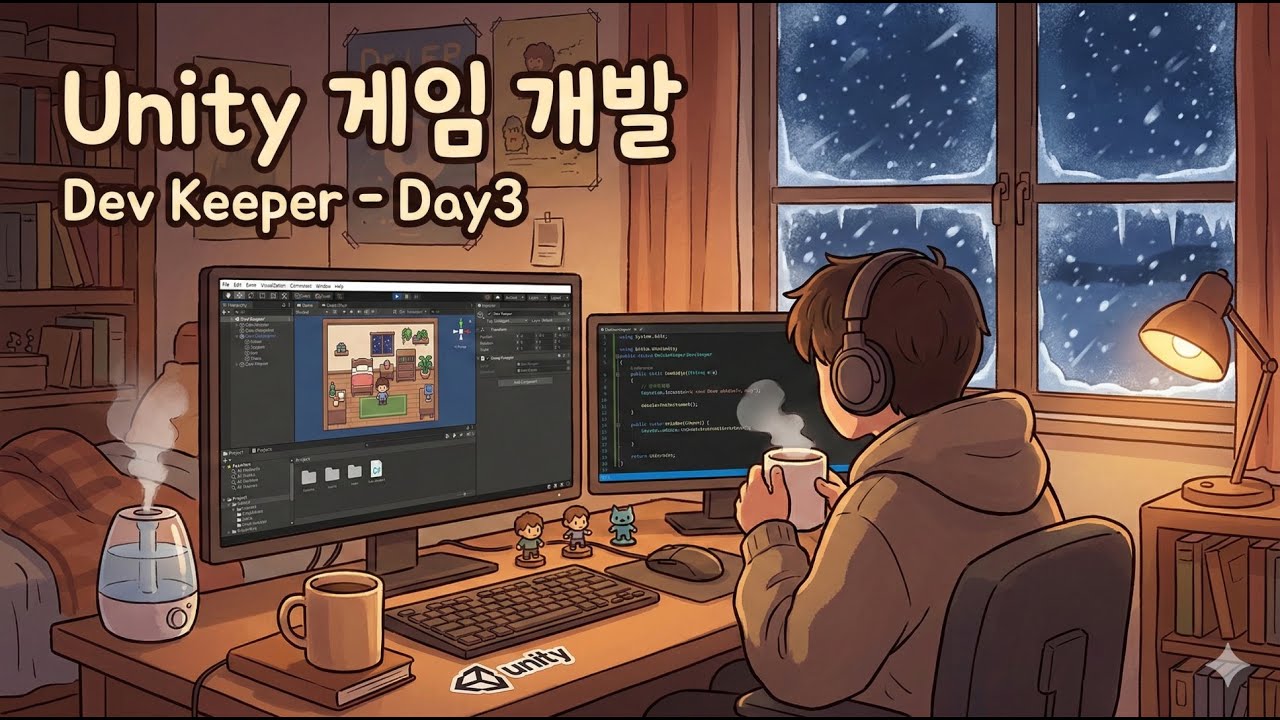 [Unity] Dev Keeper 개발 (Day 3) - YouTube