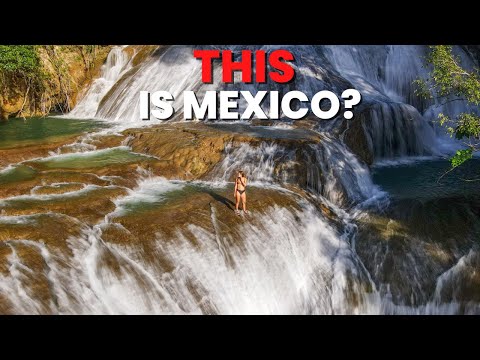 Chiapas Mexico is AMAZING! Epic Waterfalls + Palenque Ruins (RV Mexico)