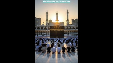 When Millions Pray as One – The Power of Islam #allah #quran #islam #trendingshorts #shorts