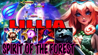 WILD RIFT LILLIA JUNGLE GAMEPLAY | SPIRIT OF THE FOREST - LILLIA BUILD RUNES
