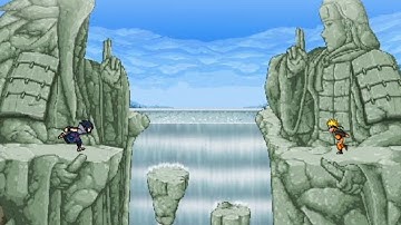 Naruto vs Sasuke sprite animation alternate version