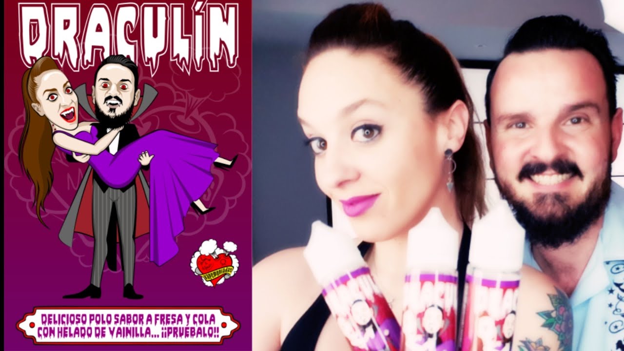 DRACULÍN! NUESTRO PRIMER LÍQUIDO DE VAPEO! 💭💭💭 YouTube