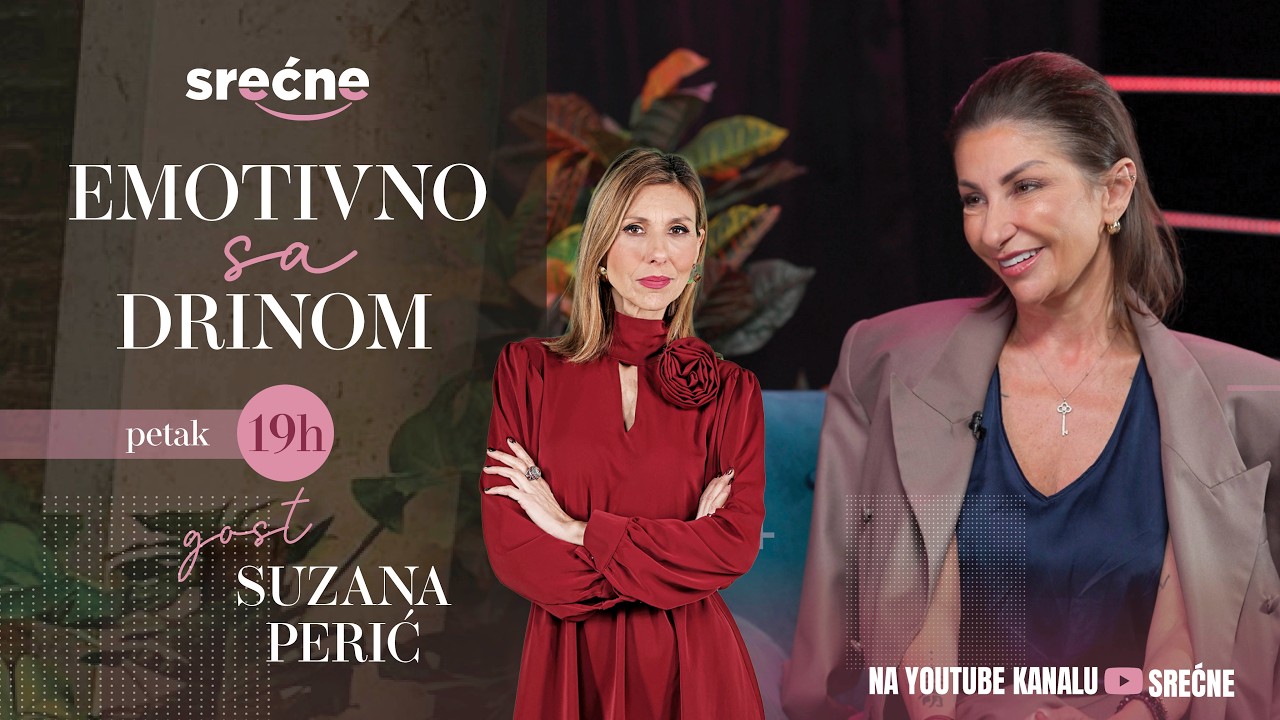 Emotivno sa Drinom: Suzana Perić otvoreno o ratu, razvodu, ćerki Tifani i novoj ljubavi