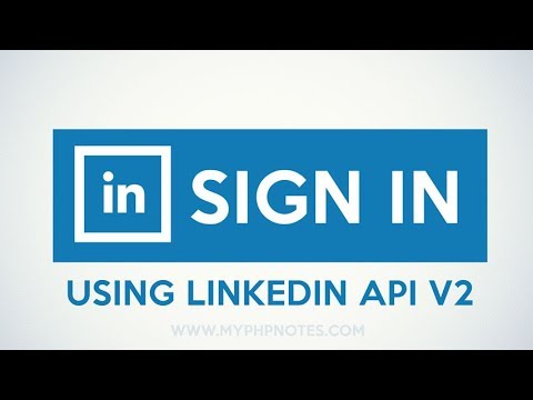 Sign In with LinkedIn Integration | LinkedIn API v2