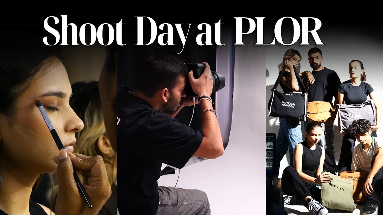 A Shoot Day With PLOR- Behind the scenes