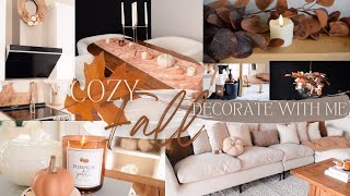 FALL DECORATE WITH ME 2022 | COZY NEUTRAL FALL HOME MAKEOVER |  | CLEAN WITH ME | WITH LINKS