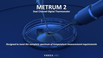 Metrum 2 Dual Channel Digital Thermometer | Covers all temperature measurement needs in IVF clinics