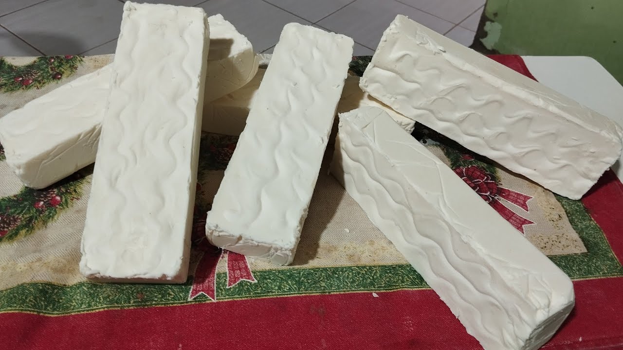 Como fazer sabão de sebo sem álcool com sal e água