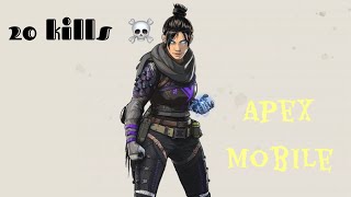 20 BOMB with *WRAITH* | APEX MOBILE GAMEPLAY (legend 2/16)