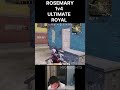 Rosemary 1v4 ultimate royal #pubghighlights #viral #trending#explorepage #1v4 #rosemarypubg