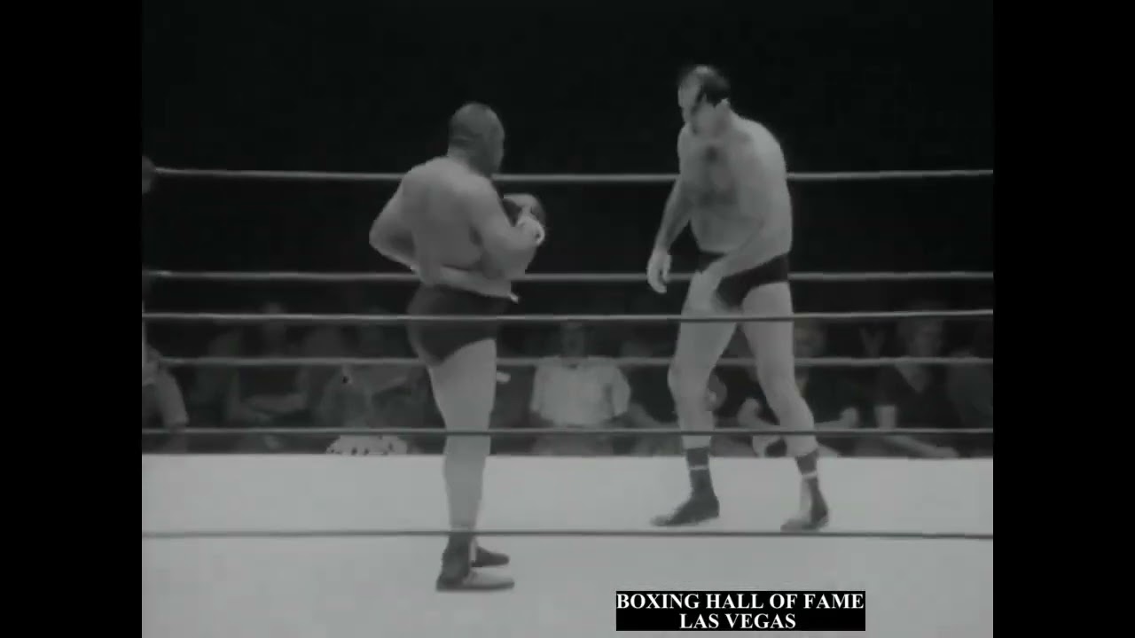 鉄人ルーテーズの異種格闘技戦（Lou Thesz vs Jersey Joe Walcott）