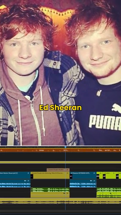 He Gets PAID to Be Ed Sheeran's Double