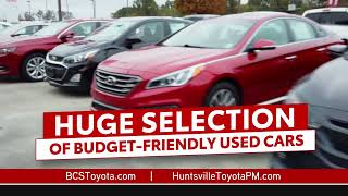 Huntsville Toyota | Used Car Clearance Kickoff | Huntsville, TX