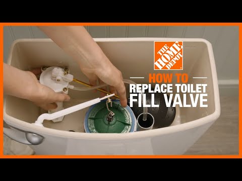 How to Replace a Toilet Fill Valve | Toilet Repair | The Home Depot