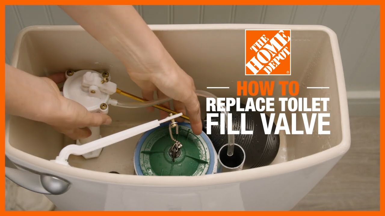 How to Replace a Fill Valve - The Home Depot