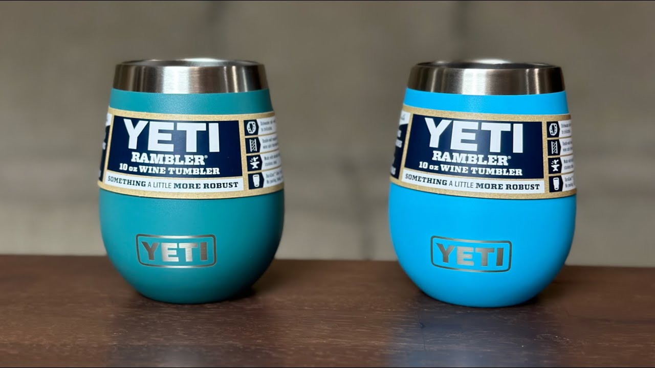  YETI Reef Blue Wine Tumbler 10 Oz, 1 EA : Home & Kitchen