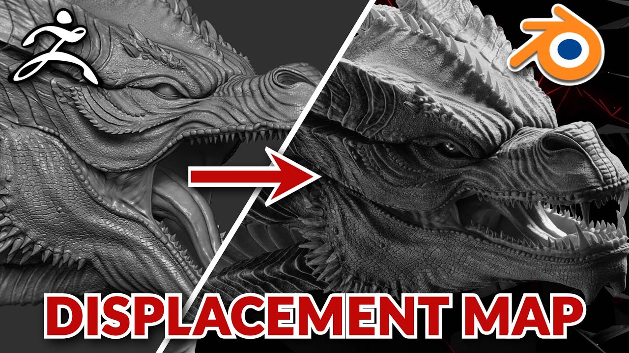 how to use displacement map in zbrush