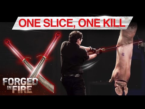 One Slice One Kill The Most Brutal Blades Forged in Fire