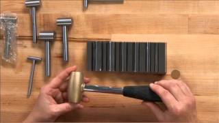 Metal Grooved Block - Jewelry Tools
