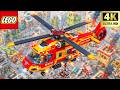 I Built a GIANT LEGO City Helicopter Speed Build To Rescue The City🚁 | LEGO Creative Toys
