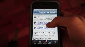 How to get infinidock and inifinifolders on iOS 4.0 - 4.1 on your iPod Touch or iPhone