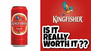 Kingfisher Strong Beer Honest Review in Hindi | Game of Alcohols | Strong Beer Review screenshot 4