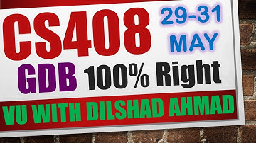 CS408 GDB 2023|CS408 GDB solution 2023|CS408 GDB Solution spring 2023|#cs408 #cs408gdb #gdbsolution