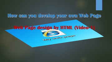 Class-XII (WBCHSE) Computer Application:  Web page design by HTML(Video-1)