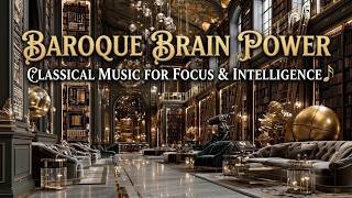 Baroque Brain Power - Relaxing Baroque Music And Harpsichord Study Music For Deep Focus screenshot 3