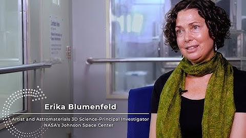 Ask SME: Artist and Astromaterials 3D Science Principal Investigator - Erika Blumenfeld