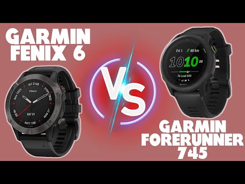 Garmin Fenix 6 vs Garmin Forerunner 745 [2021]: How Do They Compare?