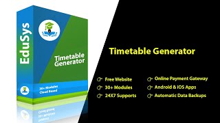 Timetable Generator  for School College University Coaching | Schedule/ Routine Making software screenshot 2