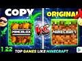 Top 3 Best Minecraft Copy Games for😱 Android & iOS (2026) 🎮
