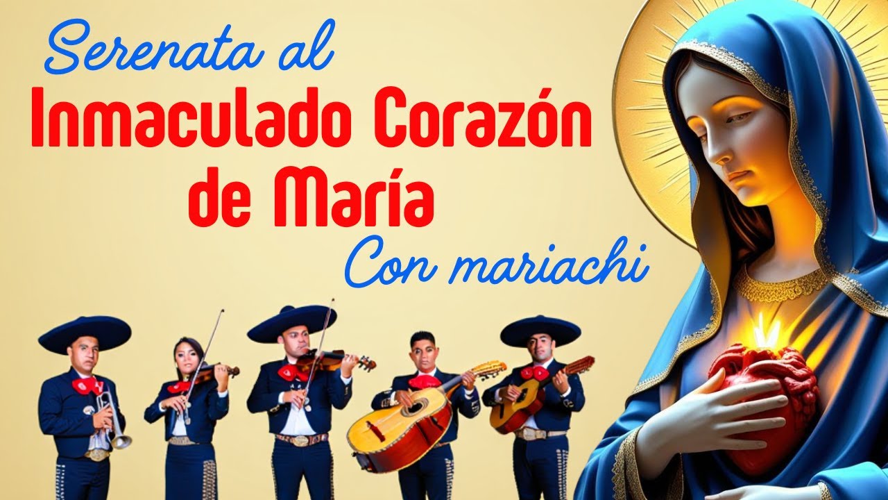 ¡El Canto Más Puro! 8 Mariachis al Inmaculado Corazón de María