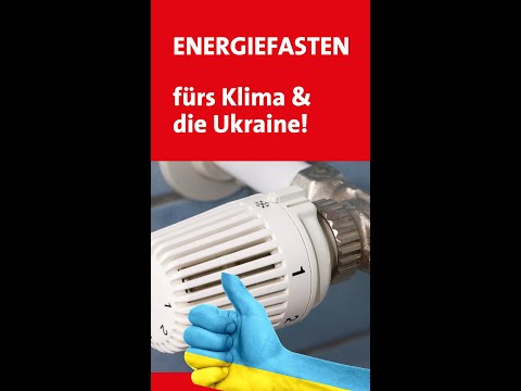 Energiefasten fürs Klima & die Ukraine