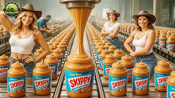 How the U.S. Turns Peanuts into Peanut Butter – Inside America’s Giant Factories