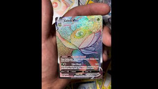 Pokémon Chilling Reign Card Pack Opening (We Pulled the Rainbow Rare Celebi!!)