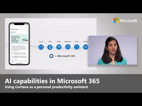 Video: De Virtuele Assistent Van Cortana Ging Naar Microsoft Office