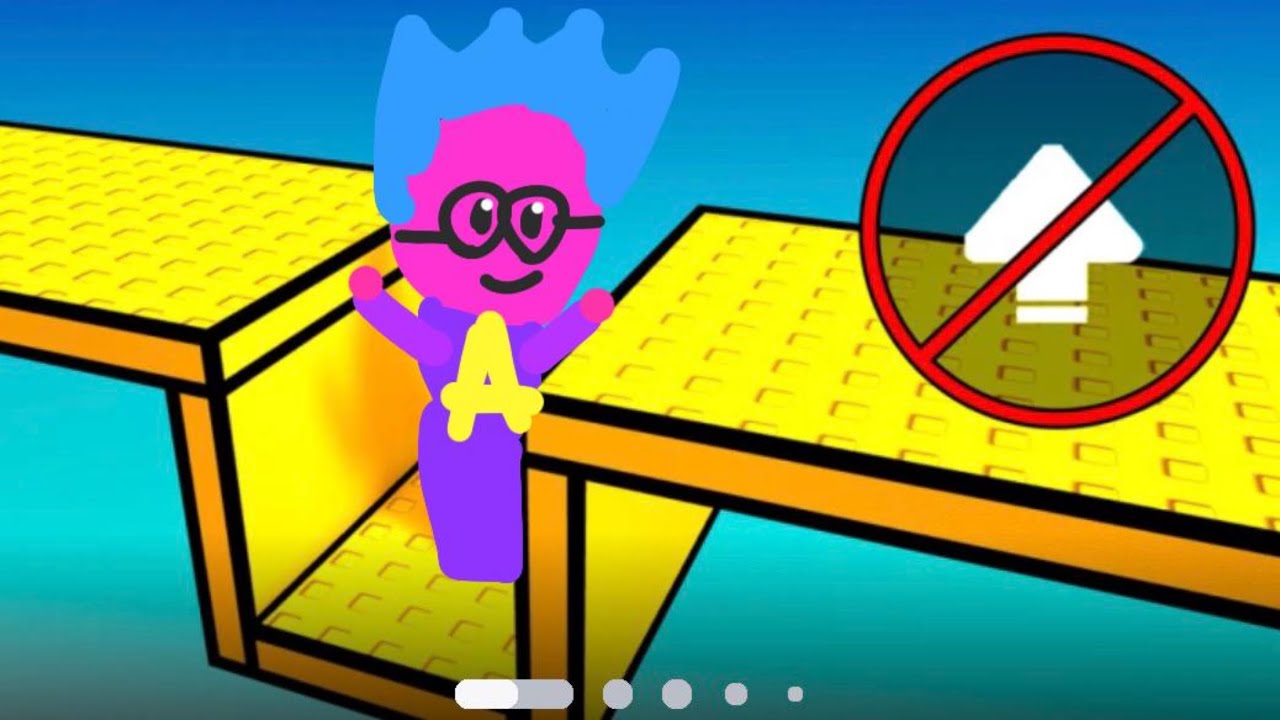 Gioco a un obby ma non posso saltare!-obby ma non puoi saltare