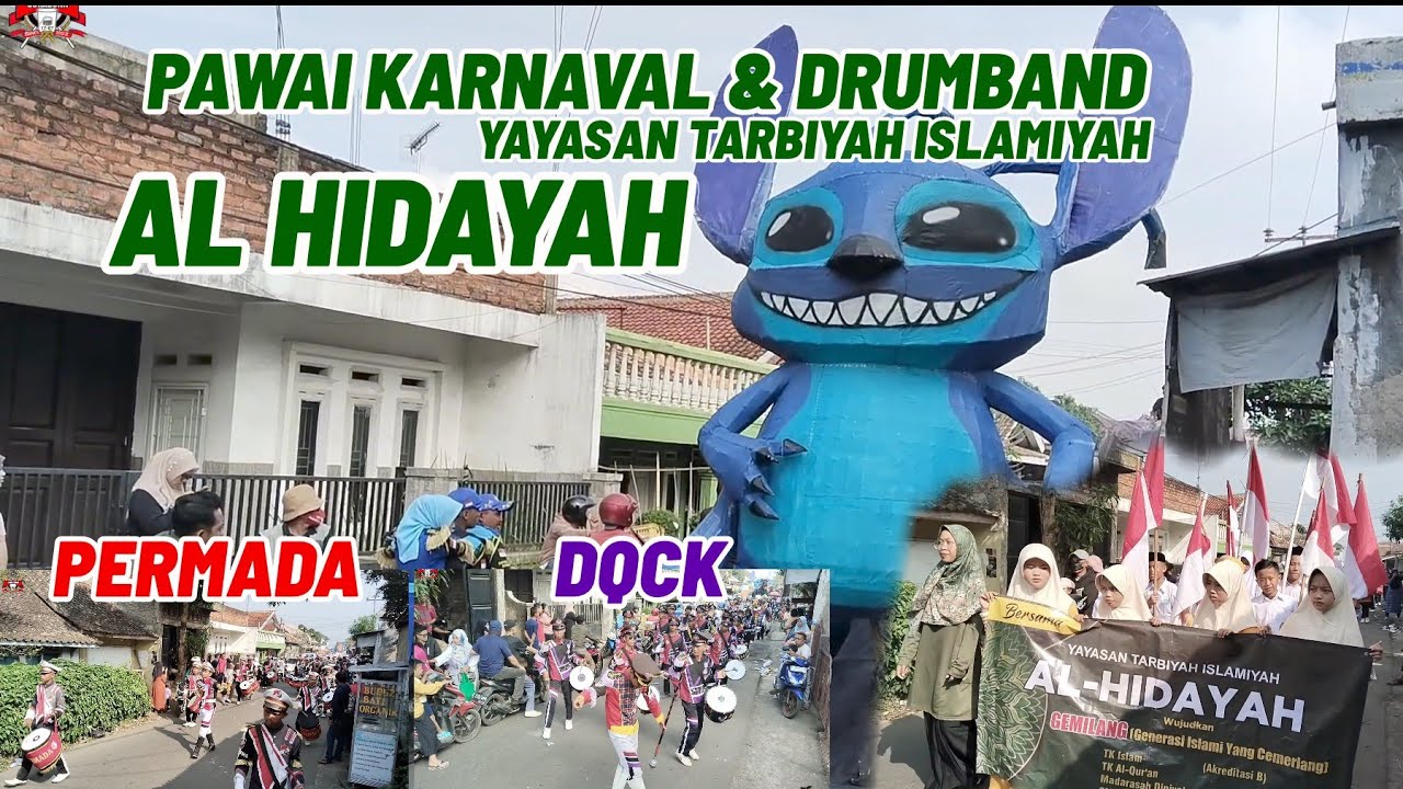 MERIAH... PAWAI KARNAVAL &DRUMBAND | YAYASAN TARBIYAH ISLAMIYAH AL HIDAYAH CIBATU 2024