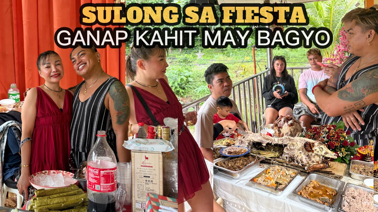 FIESTA GANAP KAHIT MAY BAGYO!! 