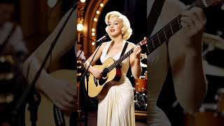 Marilyn Monroe is singing the K-Trot   #트로트 #kpop #Marilyn Monroe