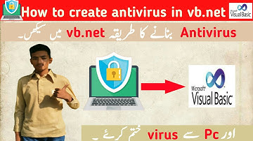 how to create antivirus in vb.net. | Shabi ul hassan.
