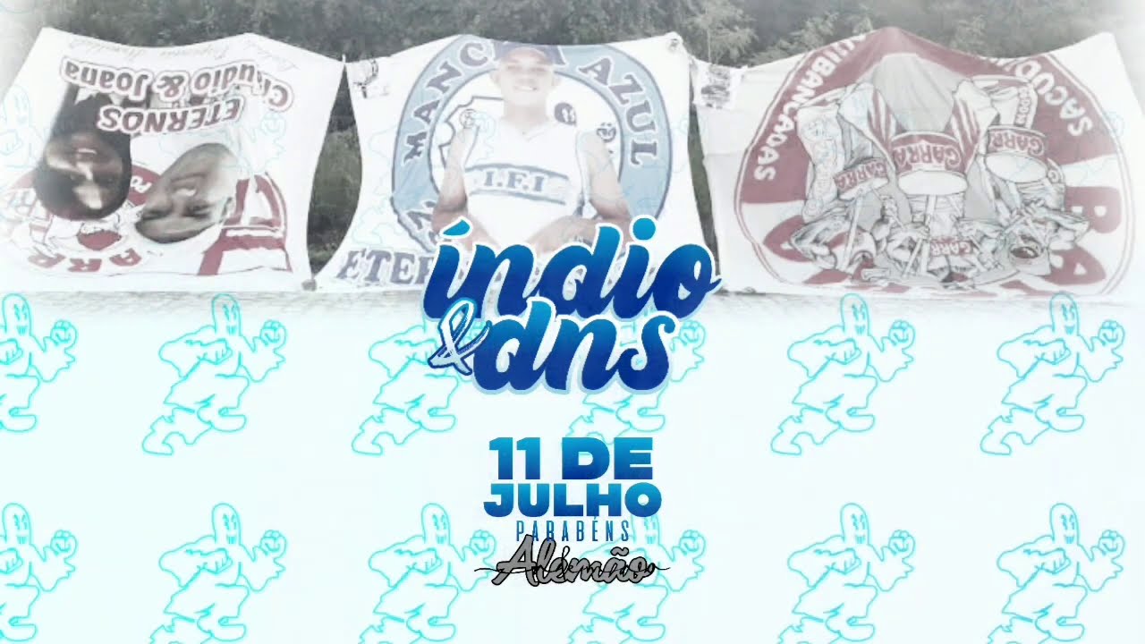 Mc Índio e Mc Dns - Perdeu - Torcida Mancha Azul  (DNS Oficial)