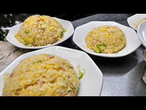 信じられない炒飯ラッシュ！熟練鍋振りスキルで１日３００人を超速鬼捌きする高コスパ中華料理店に密着 | Amazing Wok Skills in Japan
