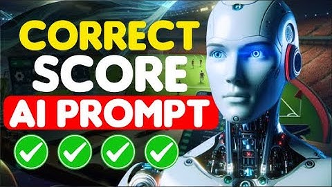 AI Correct Score Prompt | Accurate Football Score Predictions 2025