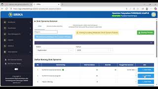 SIRIKA, Tutorial Stock Opname