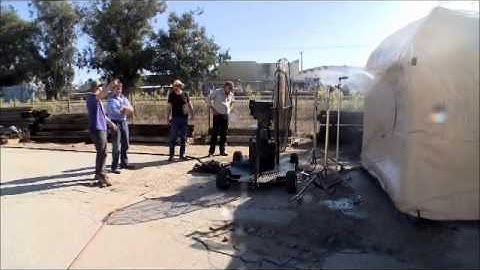 Life Cube Wind Driven Rain Test