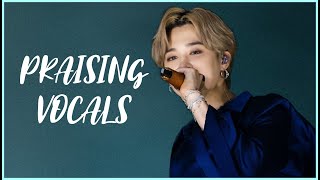 Musicians, Music Professionals and BTS members praising Jimin’s voice 2022